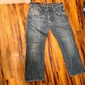 Rock Revival “Roger” Bootcut jeans in mint condition.